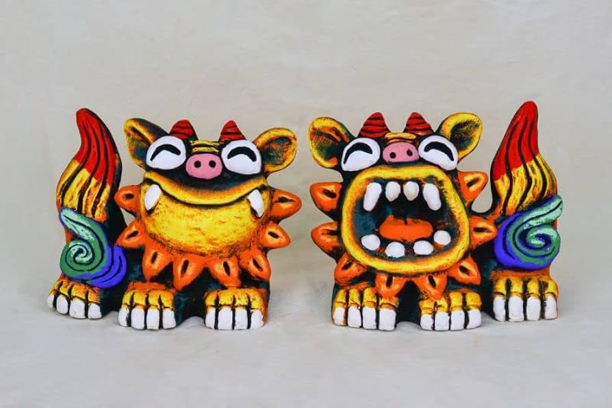 魔除け 守り神  沖縄 シーサー 沖縄 お土産 置物 新築祝い 開店祝い 魔除け 厄除け 守り神 抱き